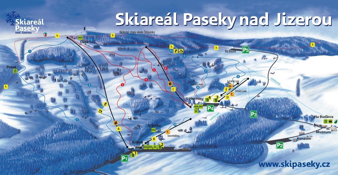 Na Budarce Paseky nad Jizerou Ngoại thất bức ảnh